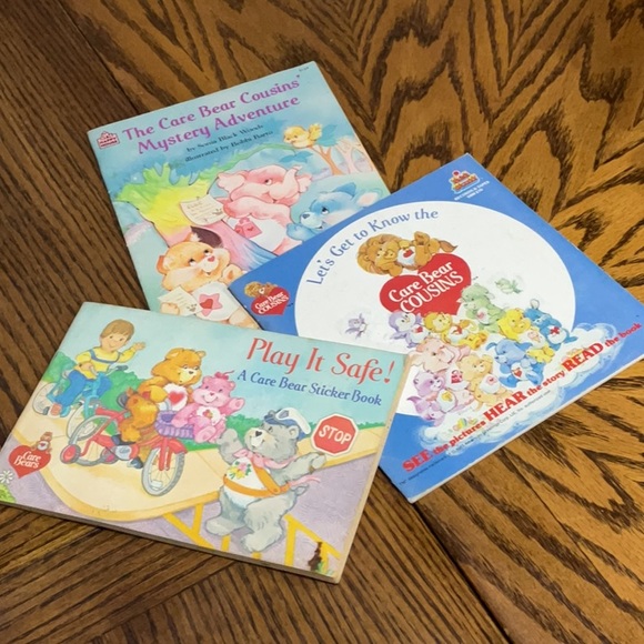 Vintage Care Bears & Care Bear Cousins Colorful Storybook Set of 9 books 📚 - Picture 15 of 16